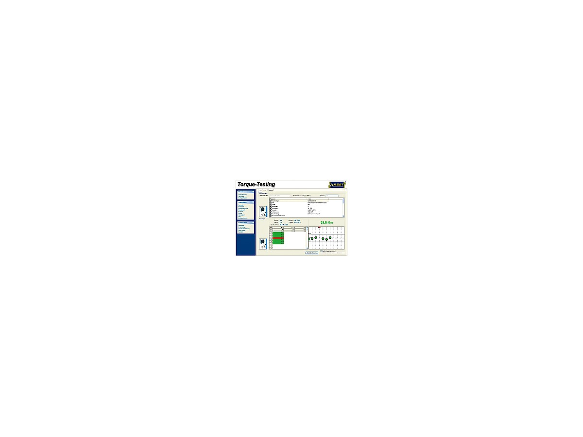 HAZET Software für Drehmomentschlüssel-Prüfgerät