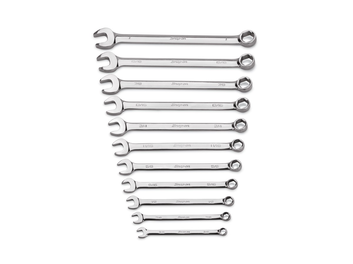 Ring-Gabelschlüsselsatz Snap-on 3/8" - 1" 11-teilig