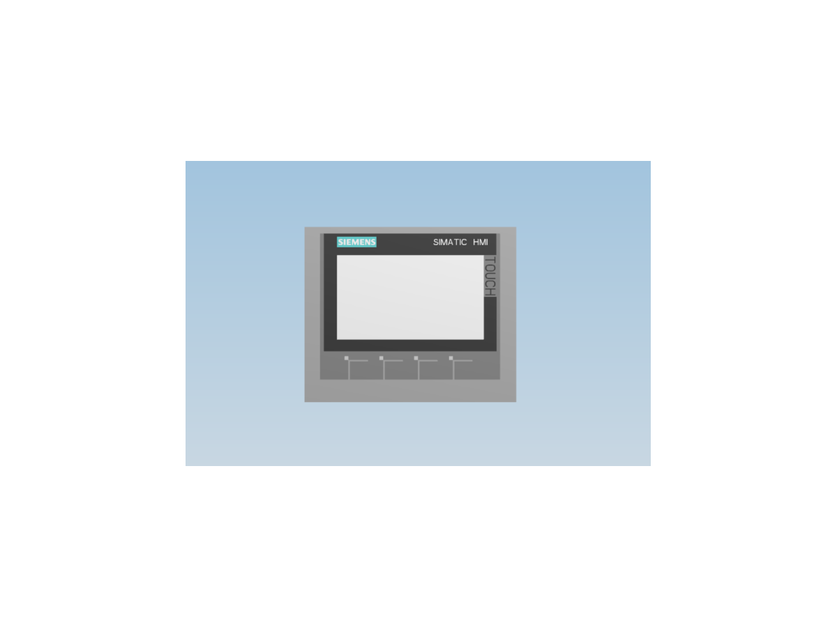 Poste de commande HMI 4" Touchscreen - Montage mural