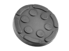 Gummiteller mit Stahlplatte - passend für CONSUL / ZIPPO / BEISSBARTH