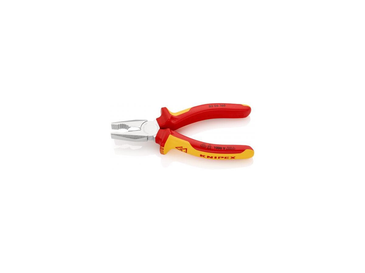 KNIPEX Kombizange 1000V 03 06 - 160 mm