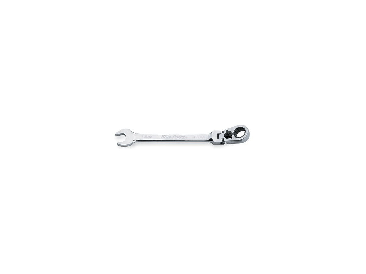 Flexkopf-Ratsche / Gabelschlüssel metrischer Standard 15° (Blue-Point®) 12-kant 13 mm