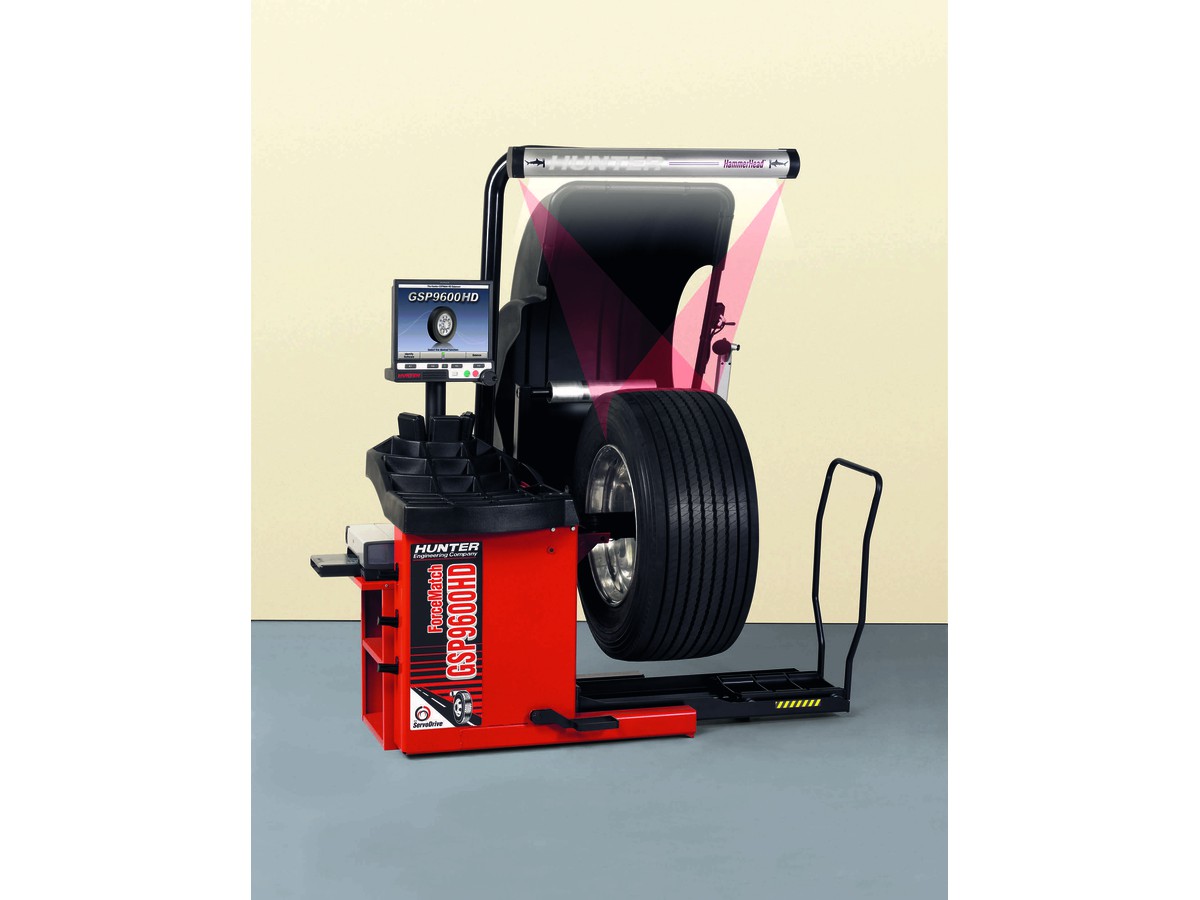 Auswuchtmaschine - HUNTER GSP 9600 HD, inkl. Radlift