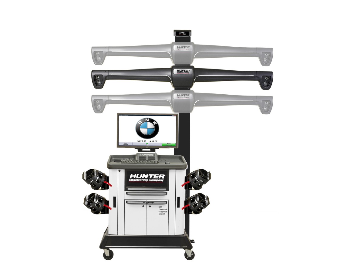 Achsvermessungsanlage BMW - HUNTER HawkEye Elite, Säule elektrisch
