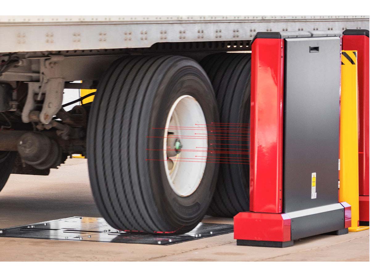 Autonome Achsvermessungsanlage - HUNTER Quick Check HD, rot