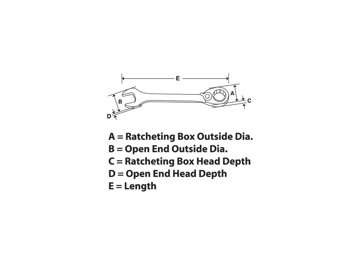 Snap-on Ratsche/ Gabelschlüssel 10 mm