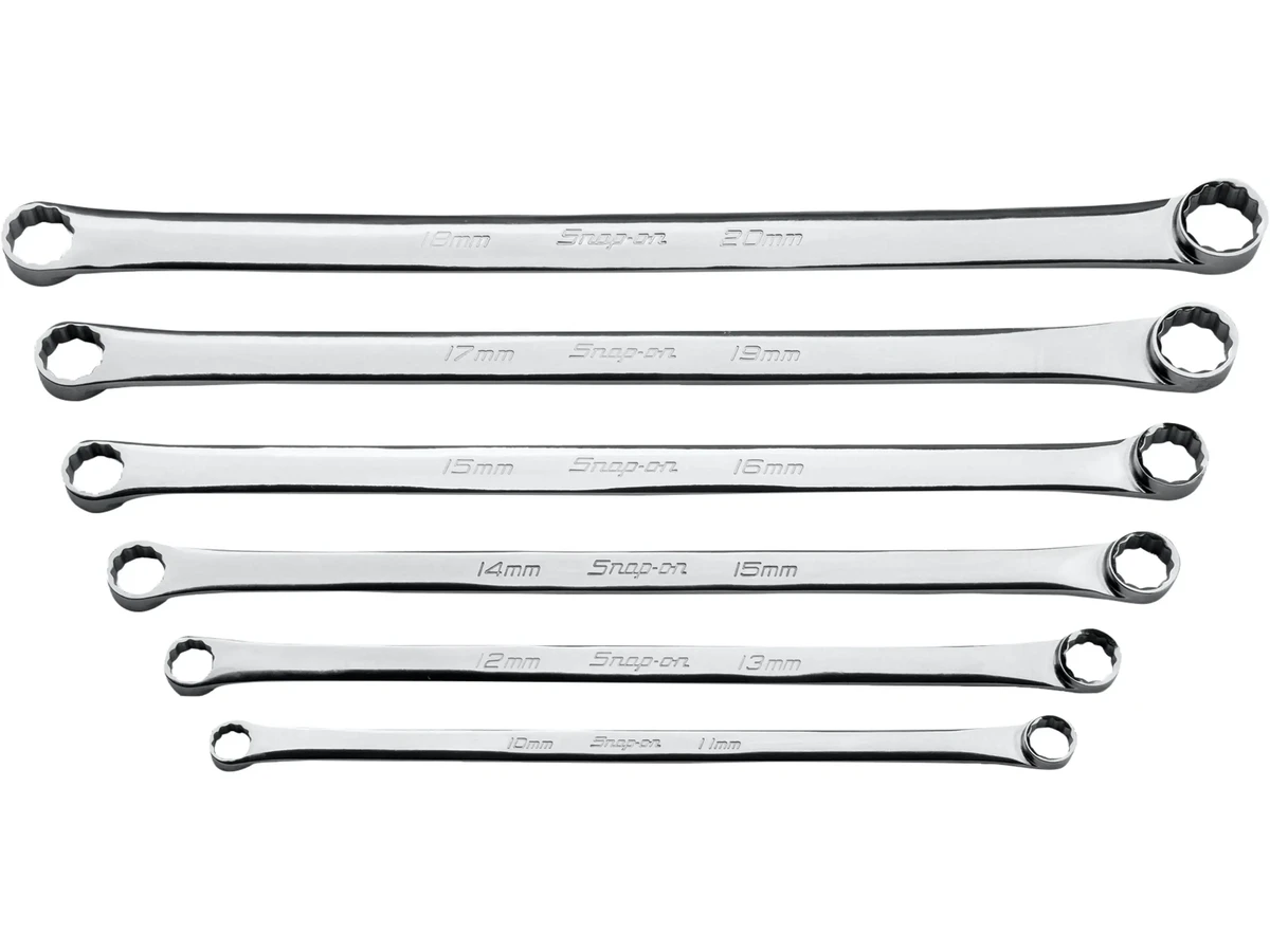 Ringschlüssel 12-kant Set, 10 - 20 mm - 6-teilig