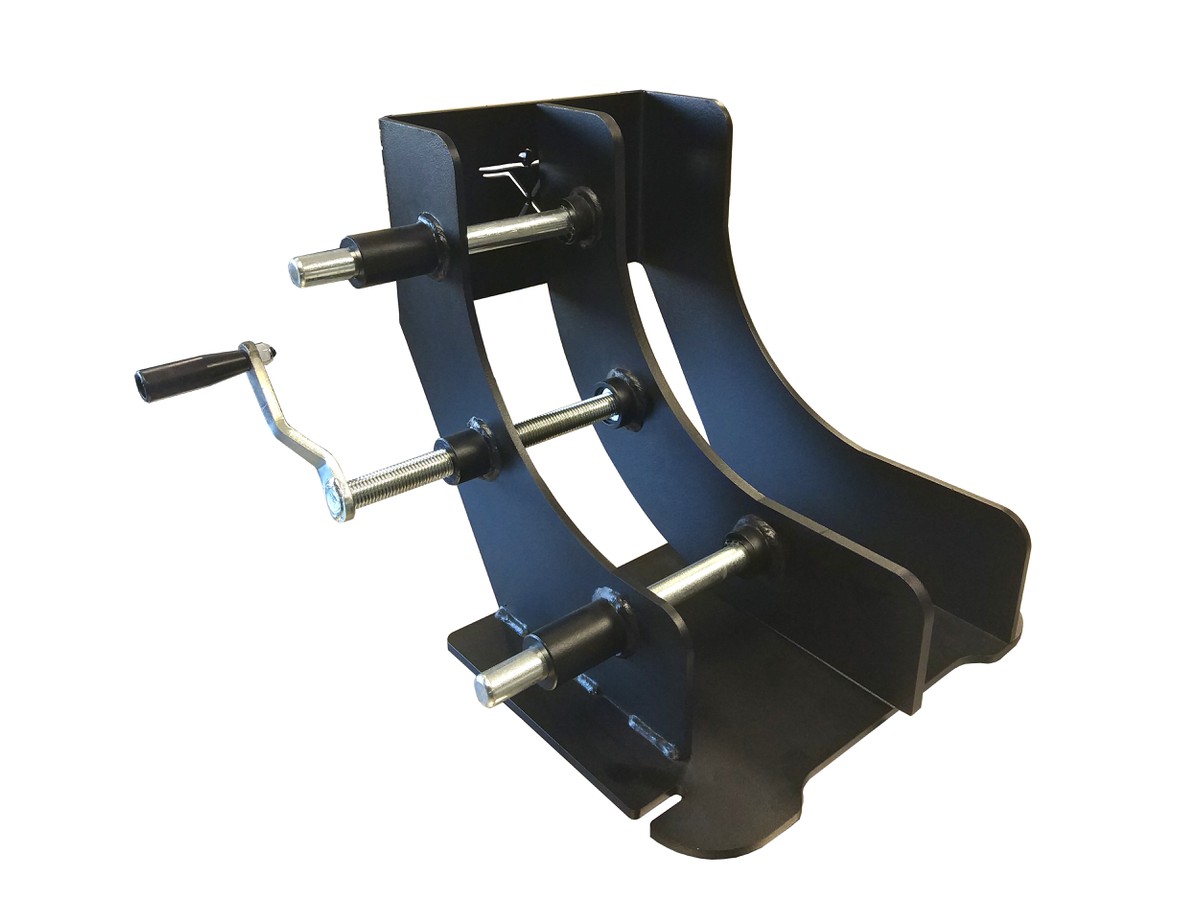 Radschraubstock mit Handspindel - BIKE-LIFT W-34 N