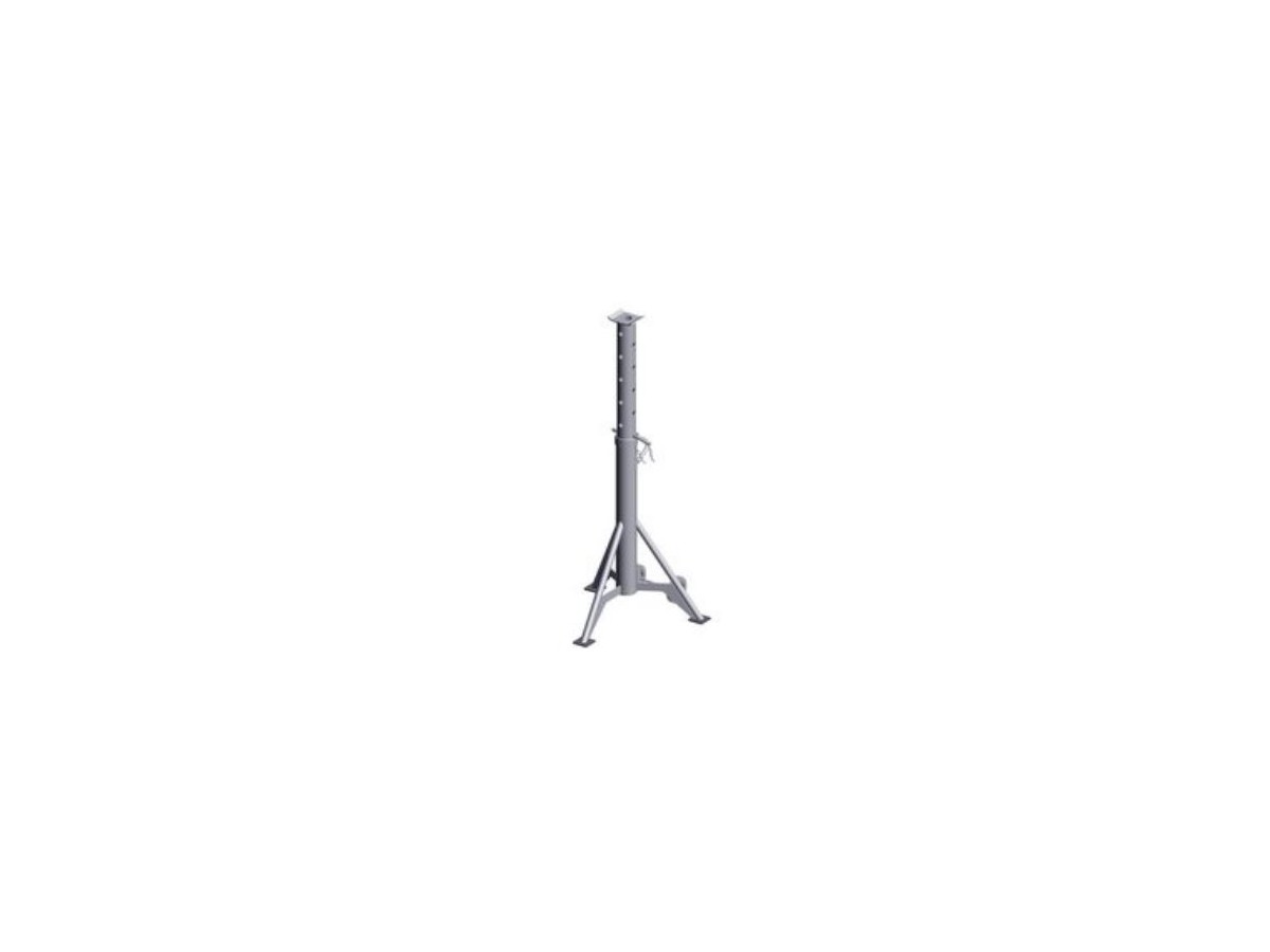Abstützbock AB 6-20, Tragkraft 7'500 kg - Verstellbereich 1'200-1'965 mm, fahrbar
