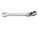 Flexkopf-Ratsche / Gabelschlüssel metrischer Standard 15° (Blue-Point®) 12-kant 16 mm