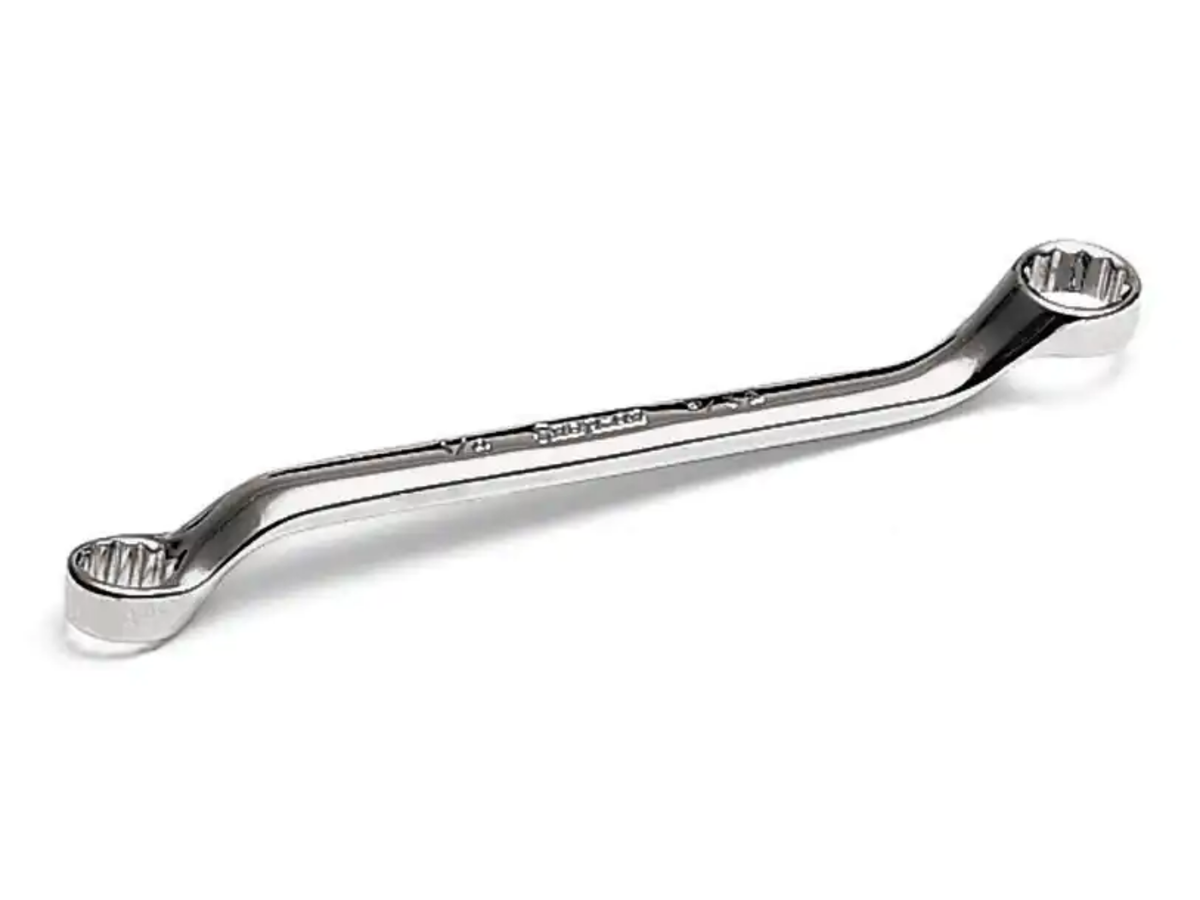 SNAP-ON Doppelringschlüssel extra kurz - 10° gekröpft, FlankDrive®