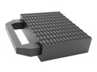 Bloc de caoutchouc, 40 mm hauter - convient pour UNIVERSELL