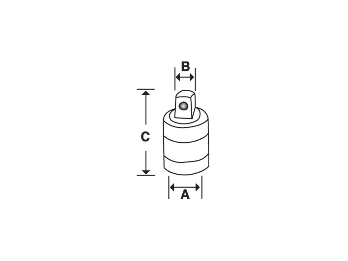Adaptateur Drive Square Drive 1/2"
