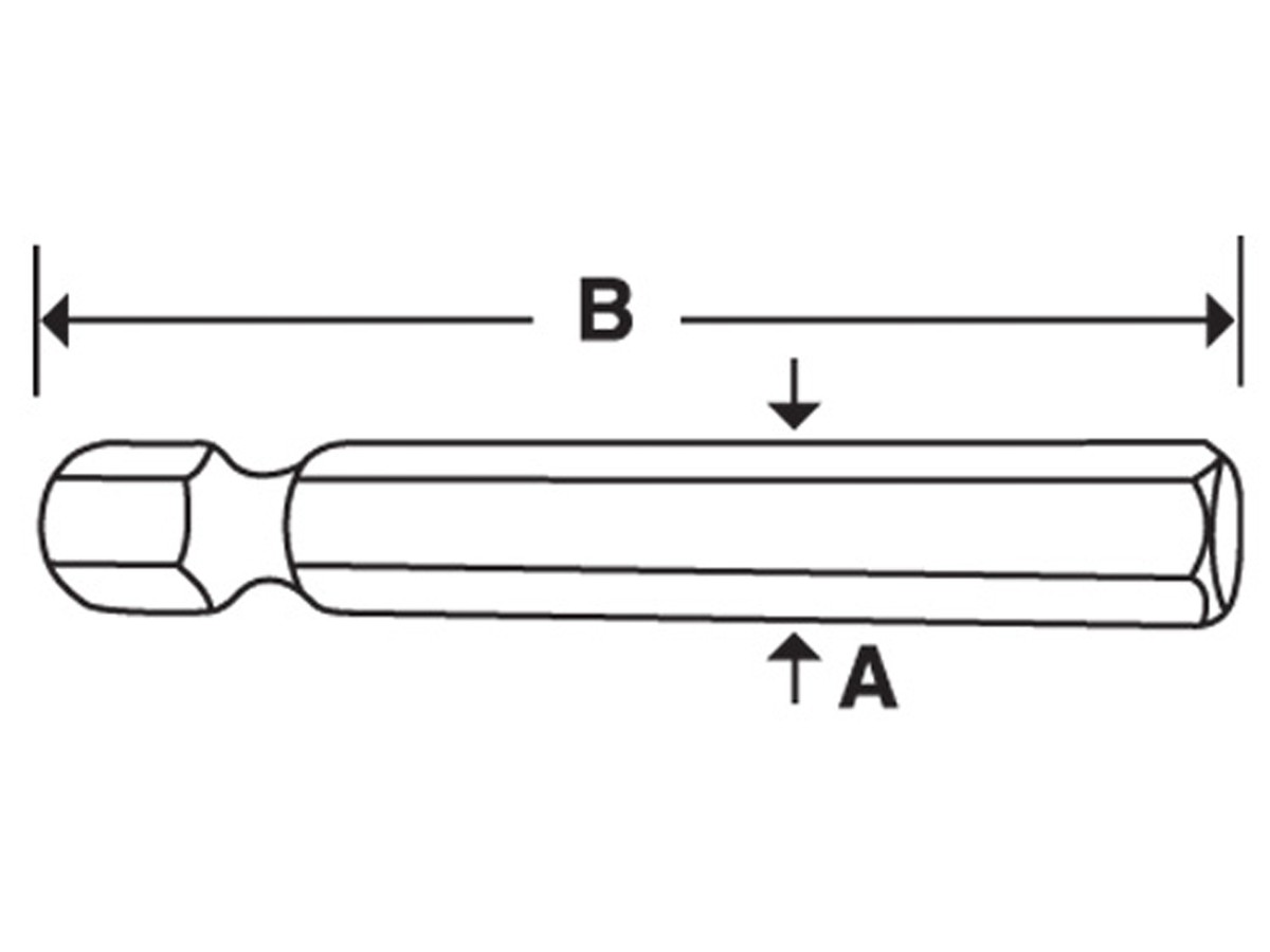 Embout plat .036 x .215