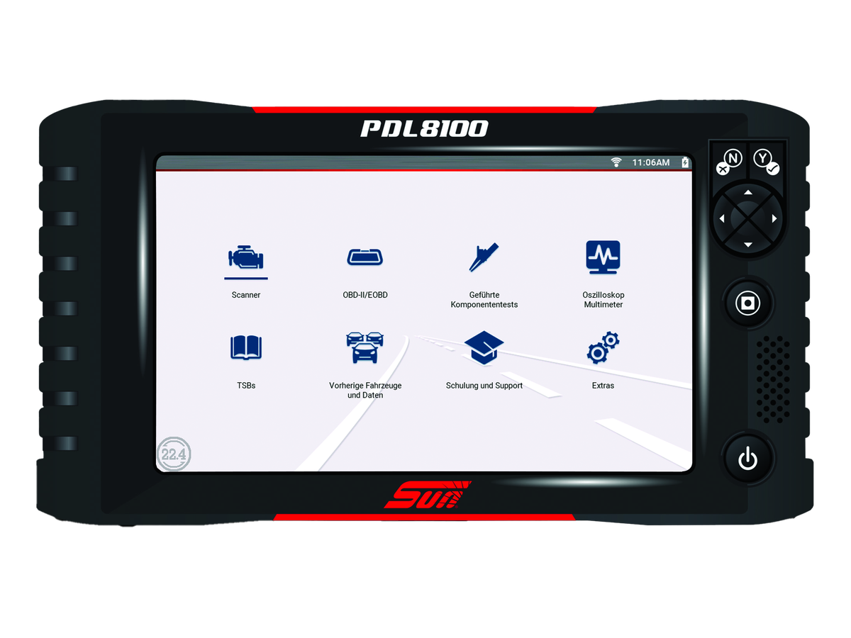 Appareil de diagnostique de véhicule - SUN PDL 8100 DE
