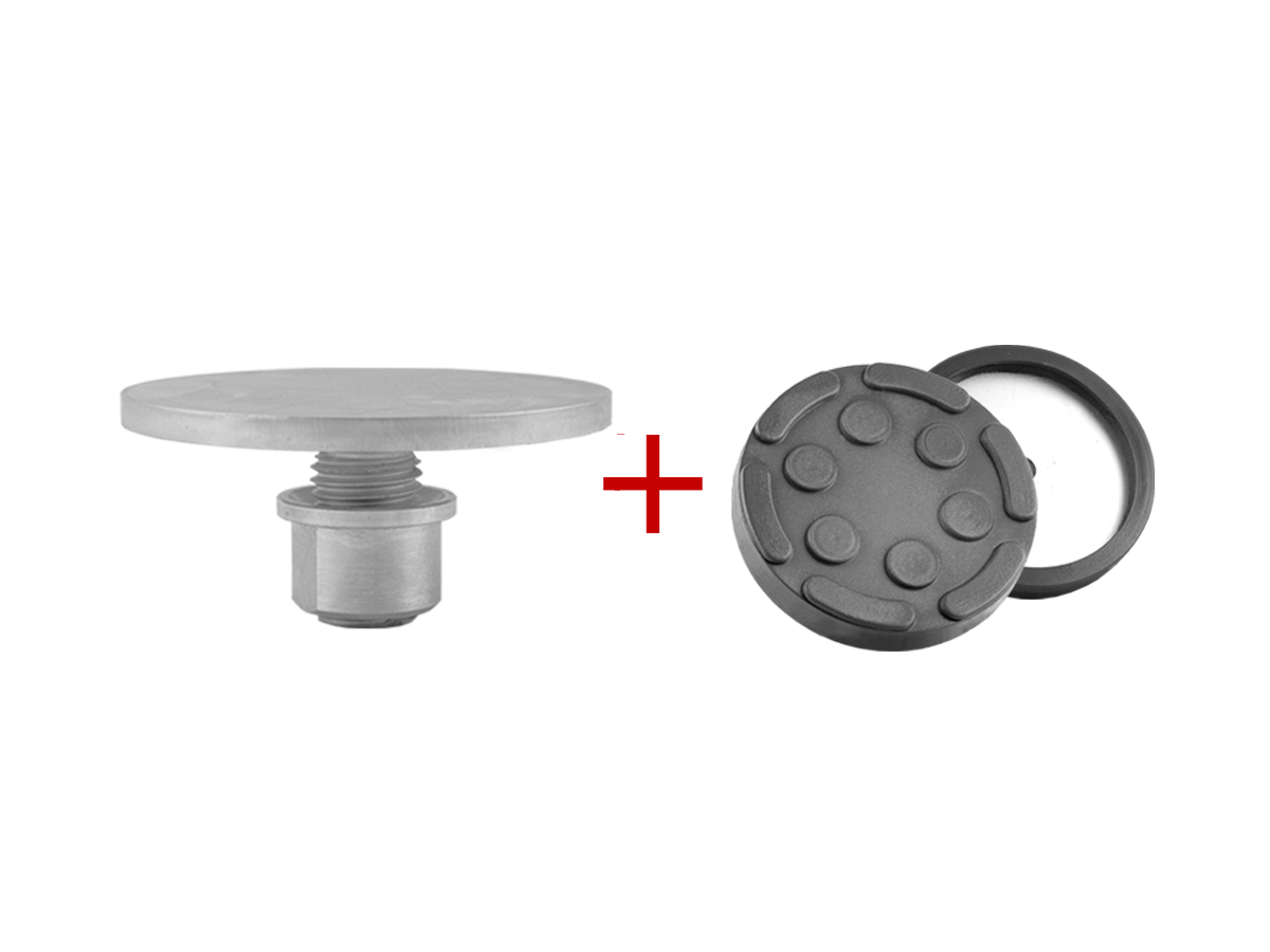 Gummiteller mit komplettem Tragteller - passend für CONSUL / ZIPPO / BEISSBARTH