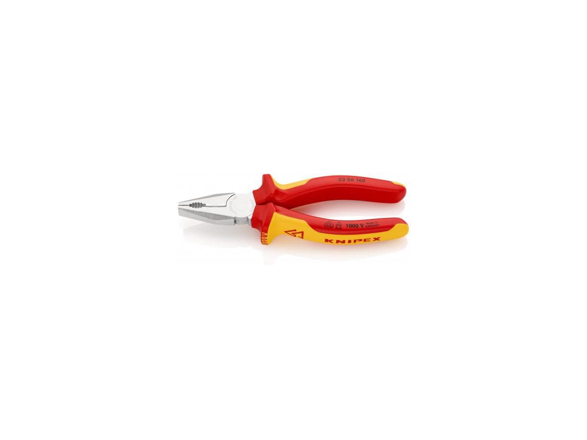 KNIPEX Kombizange 1000V 03 06 - 160 mm