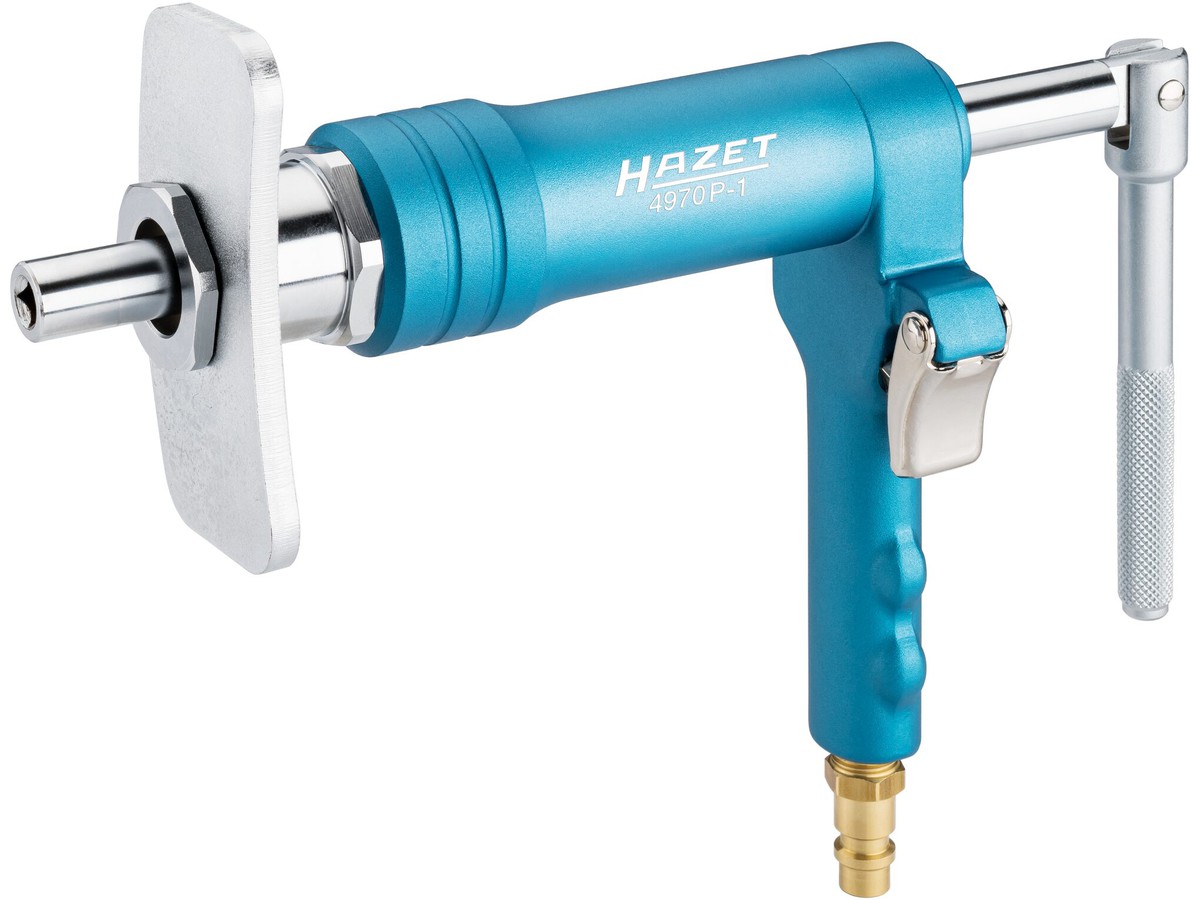 HAZET Bremskolben Rücksetzwerkzeug Satz pneumatisch 4970P-1/4