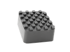 Hartgummiklötze steckbar, 4 Stück - 120 x 100 x 50 mm