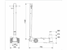 Cric hydraulique à air 25-2 AC Hydraulic