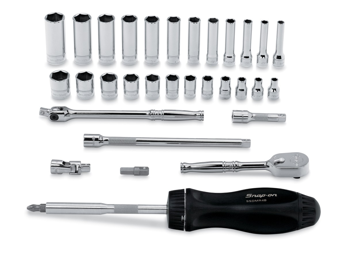 Steckschlüsselsatz 1/4" 31-teilig
