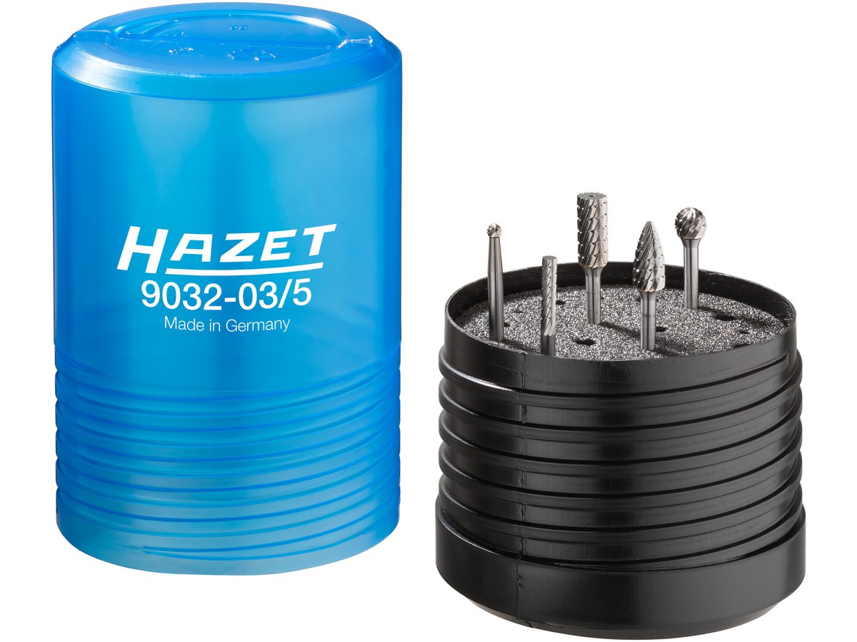 HAZET Hartmetall Frässtift Satz 3 mm 9032-03/5