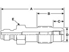 Adaptateur de pression pour bougie de préchauffage