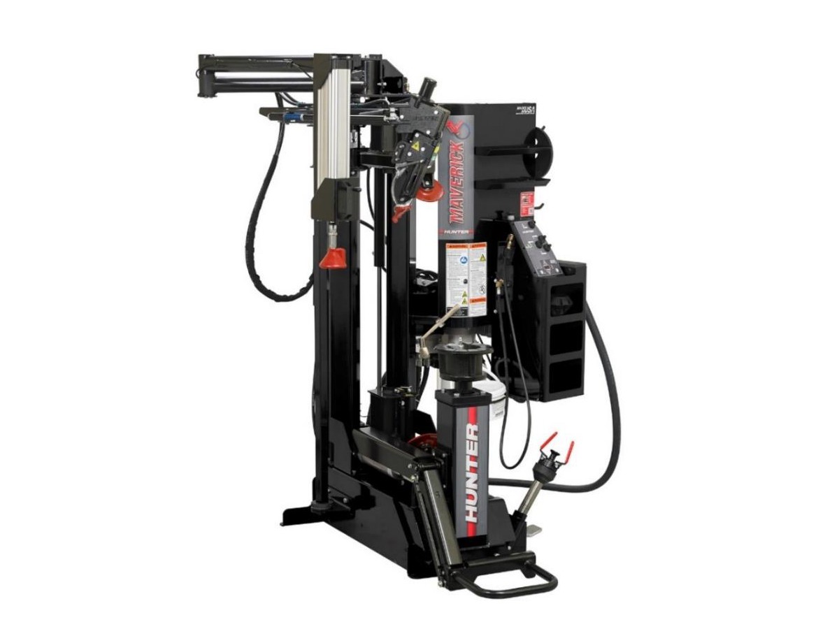 Reifenmontiermaschine - HUNTER Maverick, Farbe schwarz