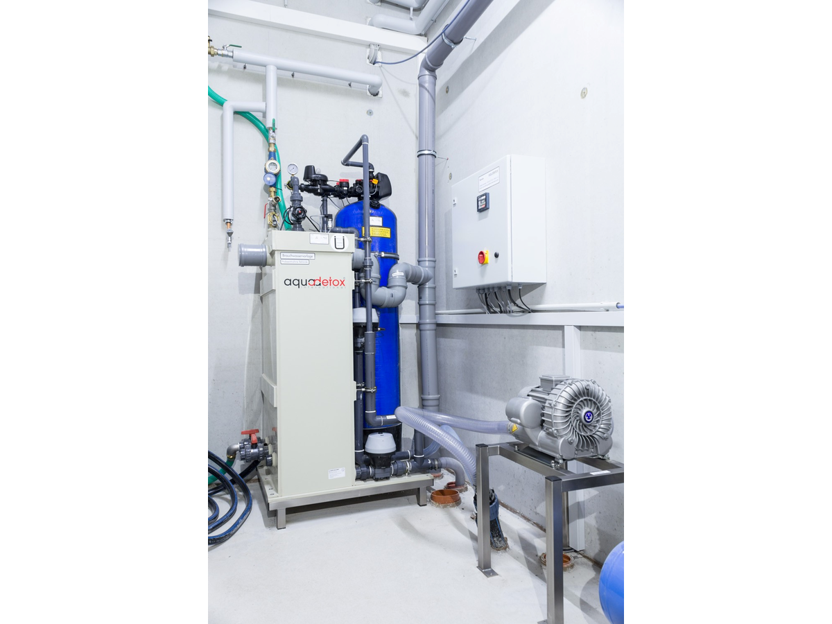 BIOSAVER40 Wasserrecyclingssystem - biologische Abwasserbehandlungsanlage
