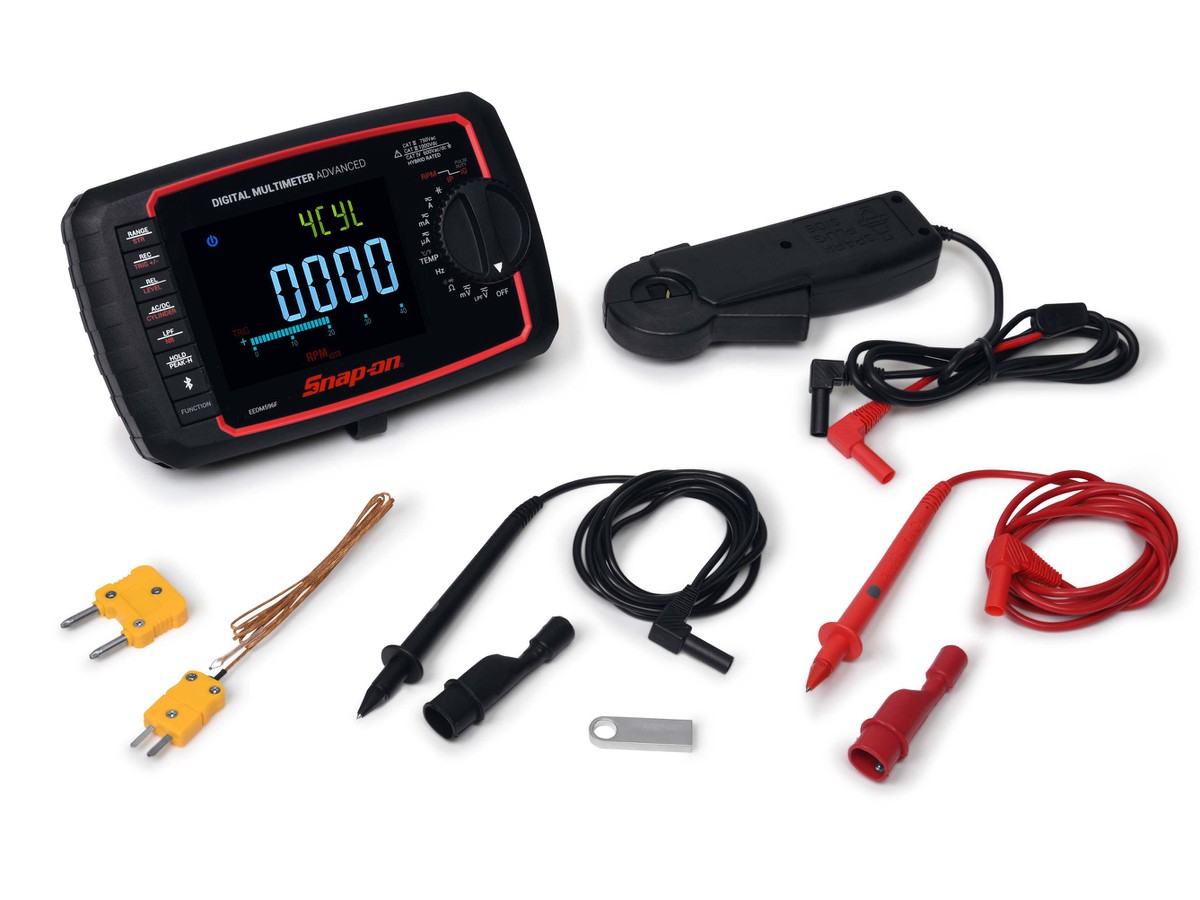 Multimètre numérique Bluetooth pour automobiles Snap-on