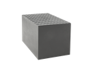 Bloc de caoutchouc, 100 mm hauter - convient pour UNIVERSELL