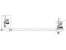 Ratsche Snap-on 3/8" extra-langue
