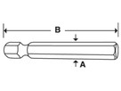 Embout plat .036 x .215