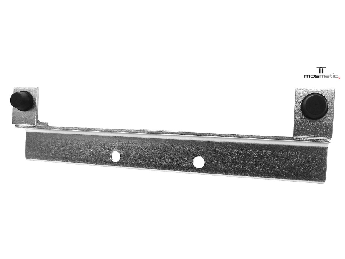 Anschlag mit Gummipuffer, Inox - für Wandausleger
