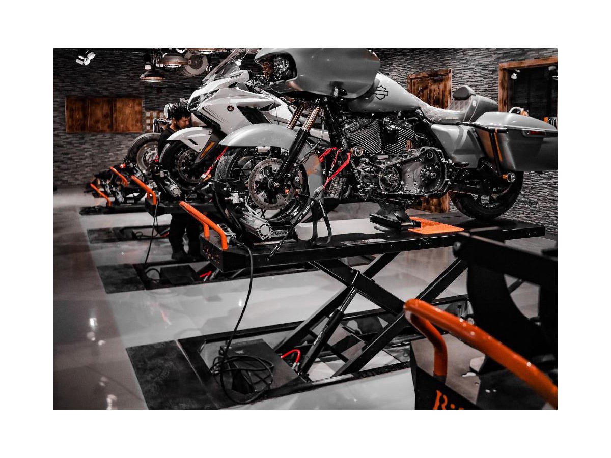 Pont élévateur pour motos - BIKE-LIFT ABSOLUTE 756 GATE FLOOR