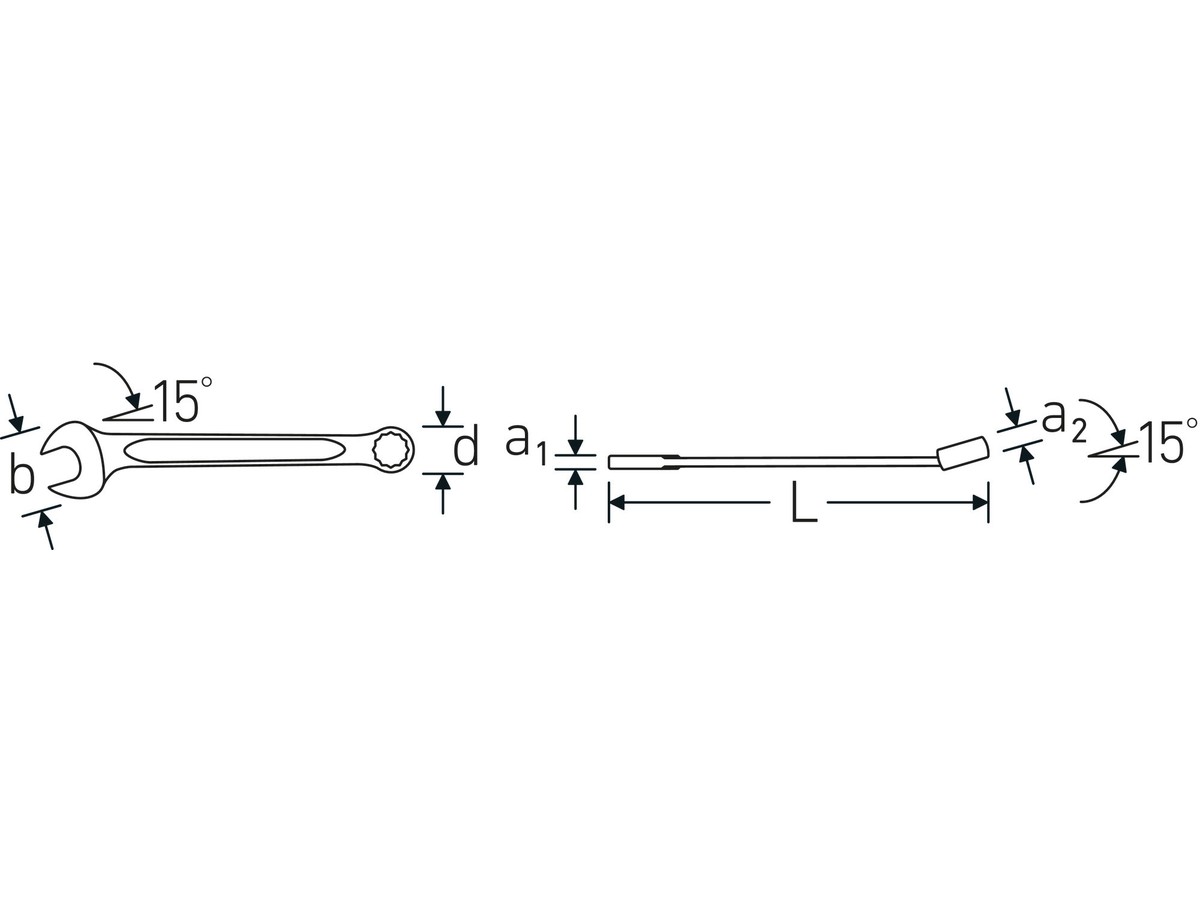 Cle Mixte STAHLWILLE  OPEN BOX No. 13
