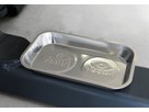 Ablageschale aus Edelstahl (2 Stück) - für Kleinteile, magnetisch
