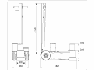 Cric hydraulique à air 65-1 AC Hydraulic