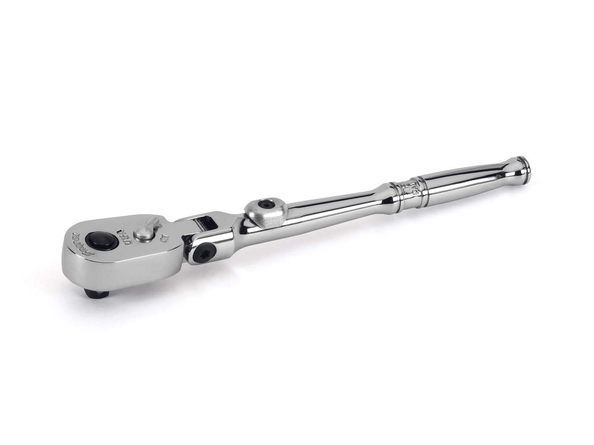 Cliquet articulé 1/4“ à tête scellée avec bouton de verrouillage