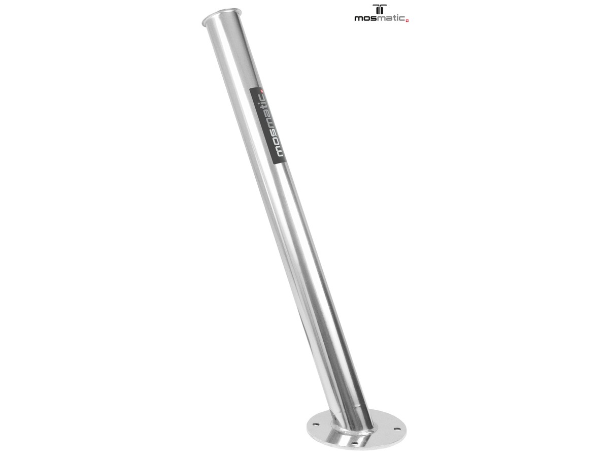 Porte-lance avec raccord de fuite pour montage au sol