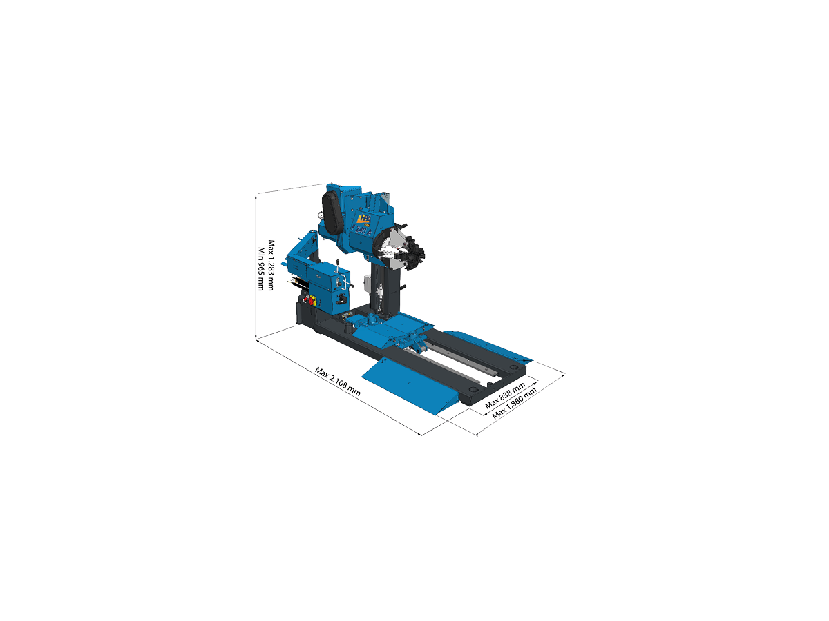 Reifenmontiermaschine - FAIP F 240 A