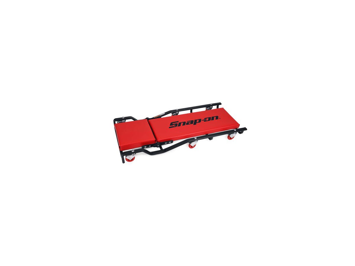 Liegepritsche rollbar (rot)