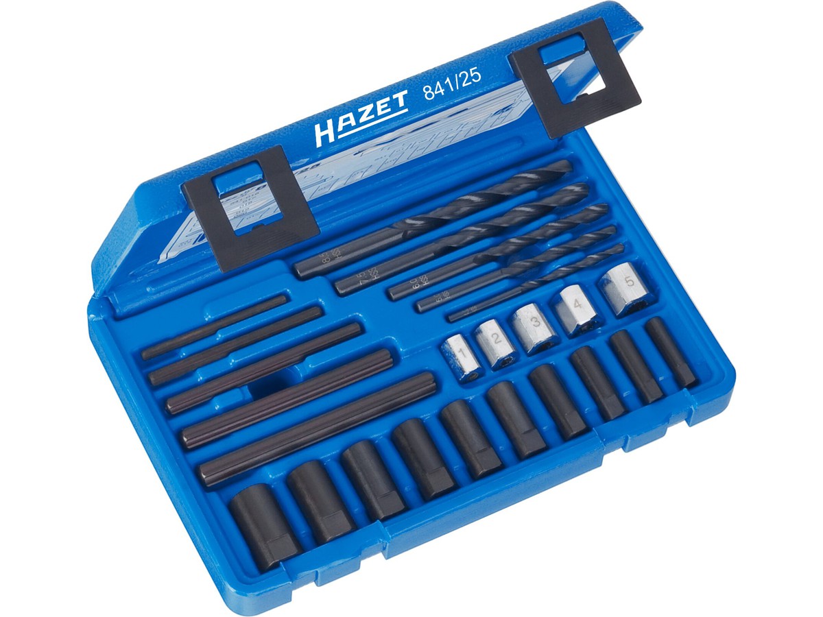 HAZET Jeu d'extracteurs de goujons 841/25