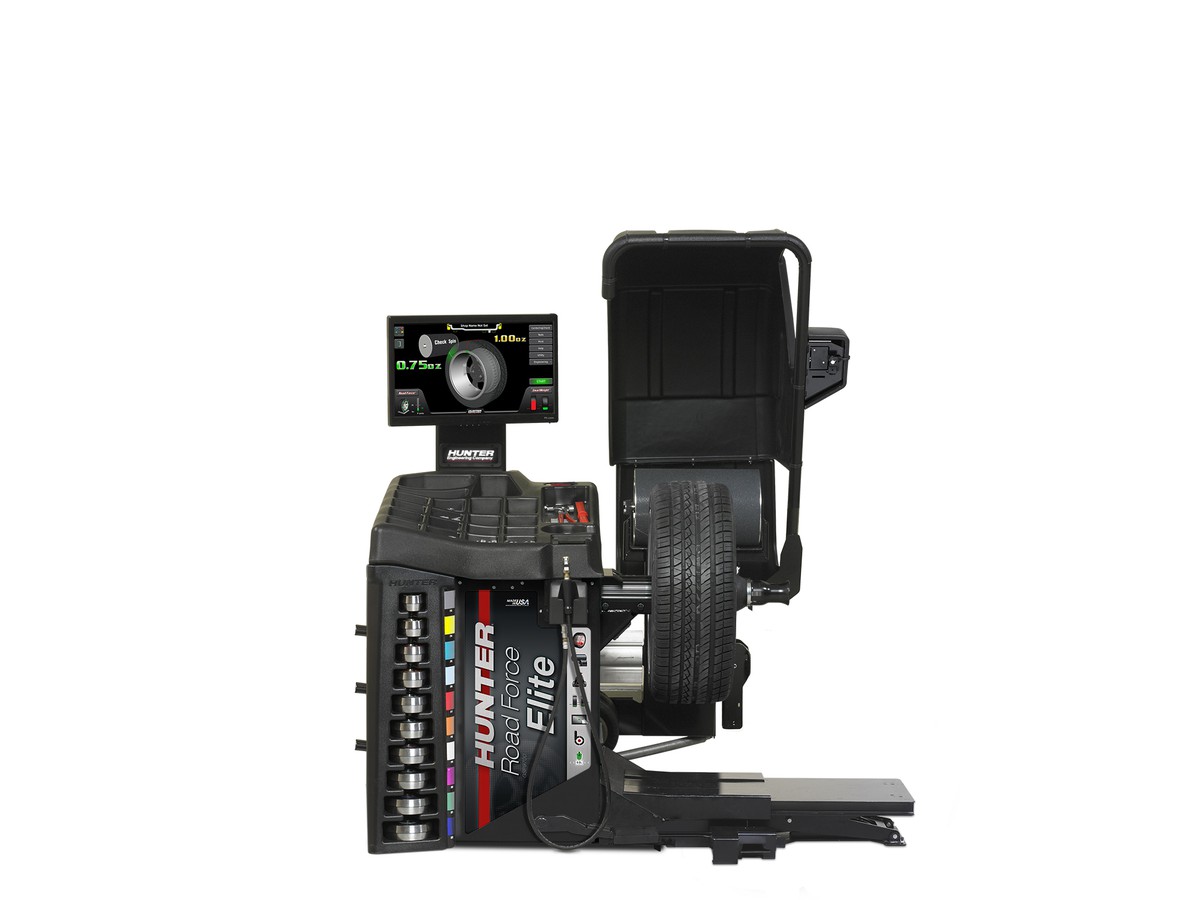 Auswuchtmaschine - HUNTER Road Force Elite, schwarz