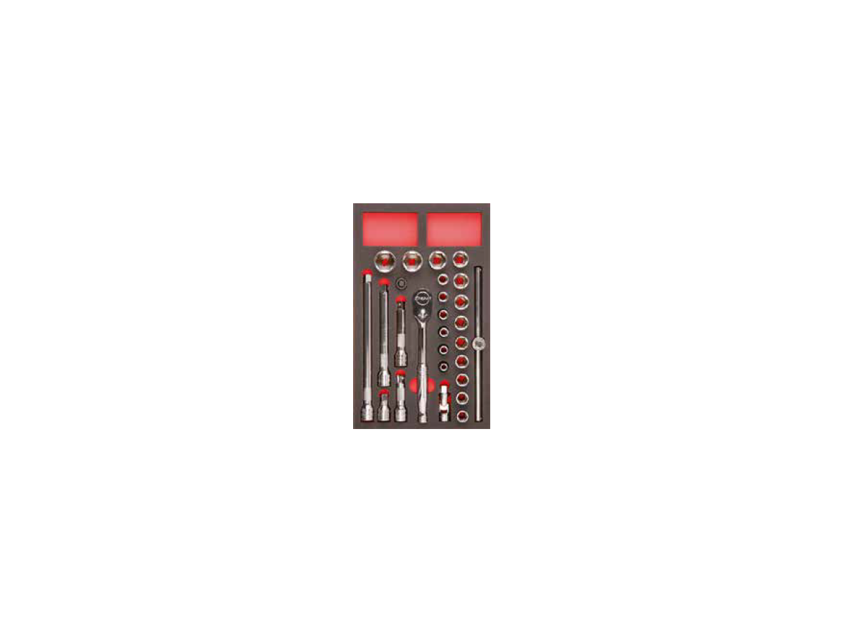 Snap-on Steckschlüssel-Satz 1/2“ ZOLL