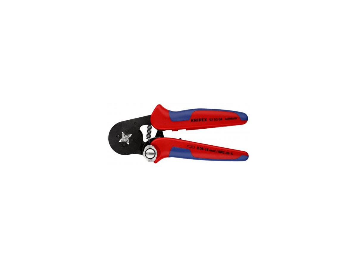 KNIPEX Pince à sertir à ajustage automat - 0.08 - 10 + 16 mm