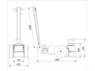Crics lourds 100-1L / 150-1L AC Hydraulic