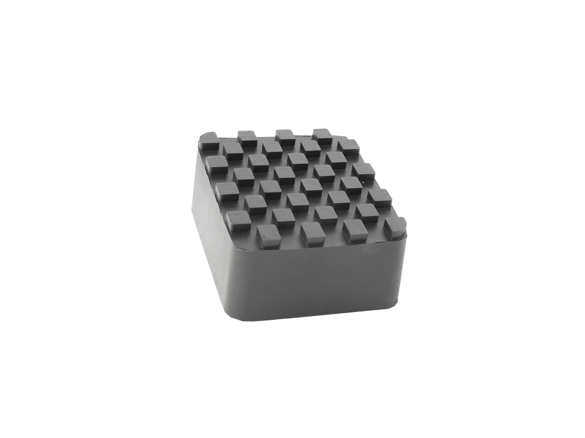Hartgummiklötze steckbar, 4 Stück - 120 x 100 x 50 mm
