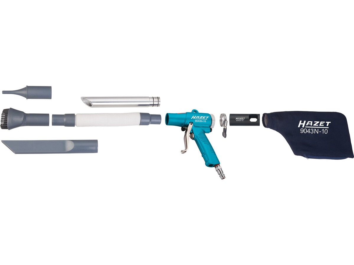 HAZET Pistolet aspirant et soufflant réversible 9043N-10