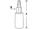 Standard-Bit-Sockeltreiber TORX® T27 3/8"-Antrieb